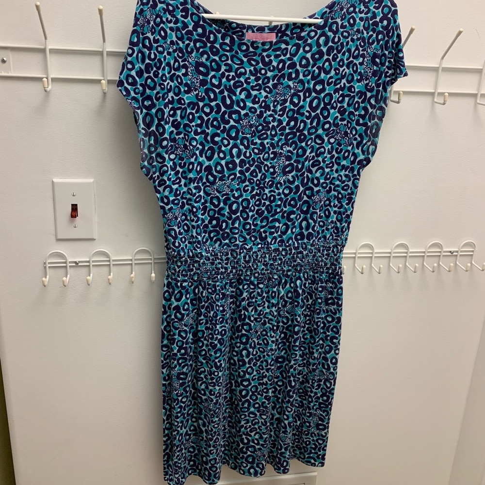 Lilly Pulitzer Tiger Print T-Shirt Dress